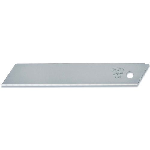 OLFA LB-6B – Pack Mit 6 Ablösbaren Klingen, 18 Mm, Silber