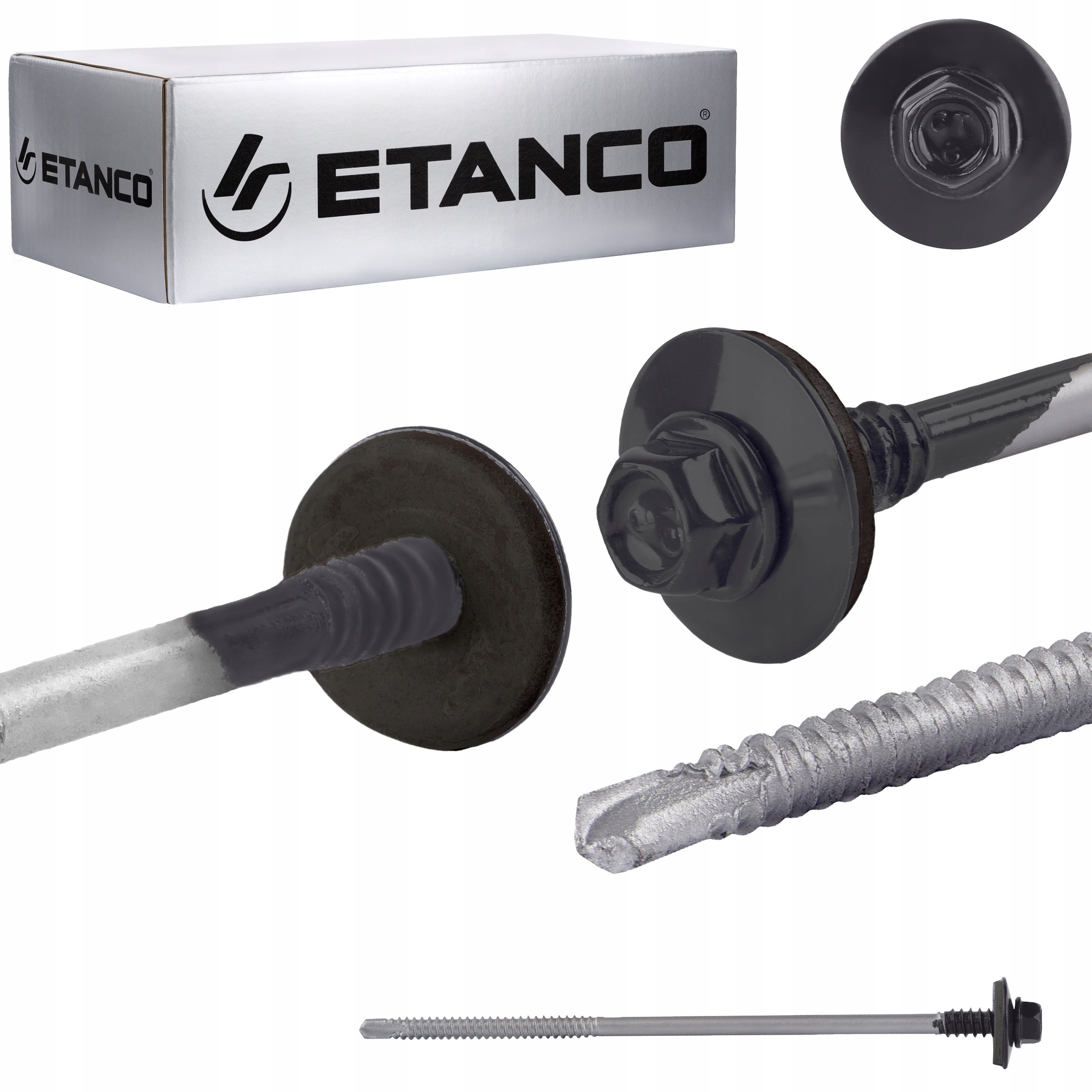 Wkręty do płyt warstwowych Etanco GTR6 SP 5,5/6,3x150 mm 7016 100szt