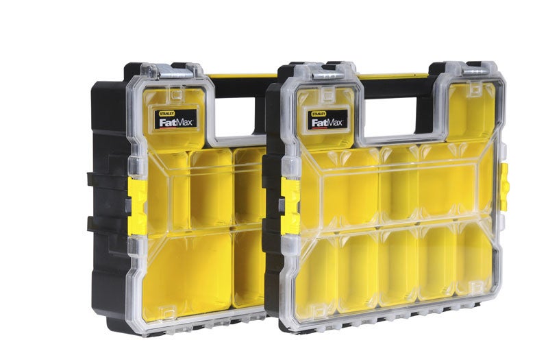 Stanley 1-97-518 boite à outils Boîte pour petites pièces Plastique Noir, Transparent, Jaune - 2