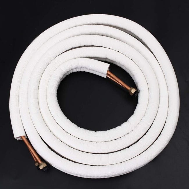 KIT MONTAGGIO CONDIZIONATORE CLIMATIZZATORE TUBI RAME 1/4 3/8 KIT MONTAGGIO CONDIZIONATORE CLIMATIZZATORE TUBI RAME 1/4 3/8
