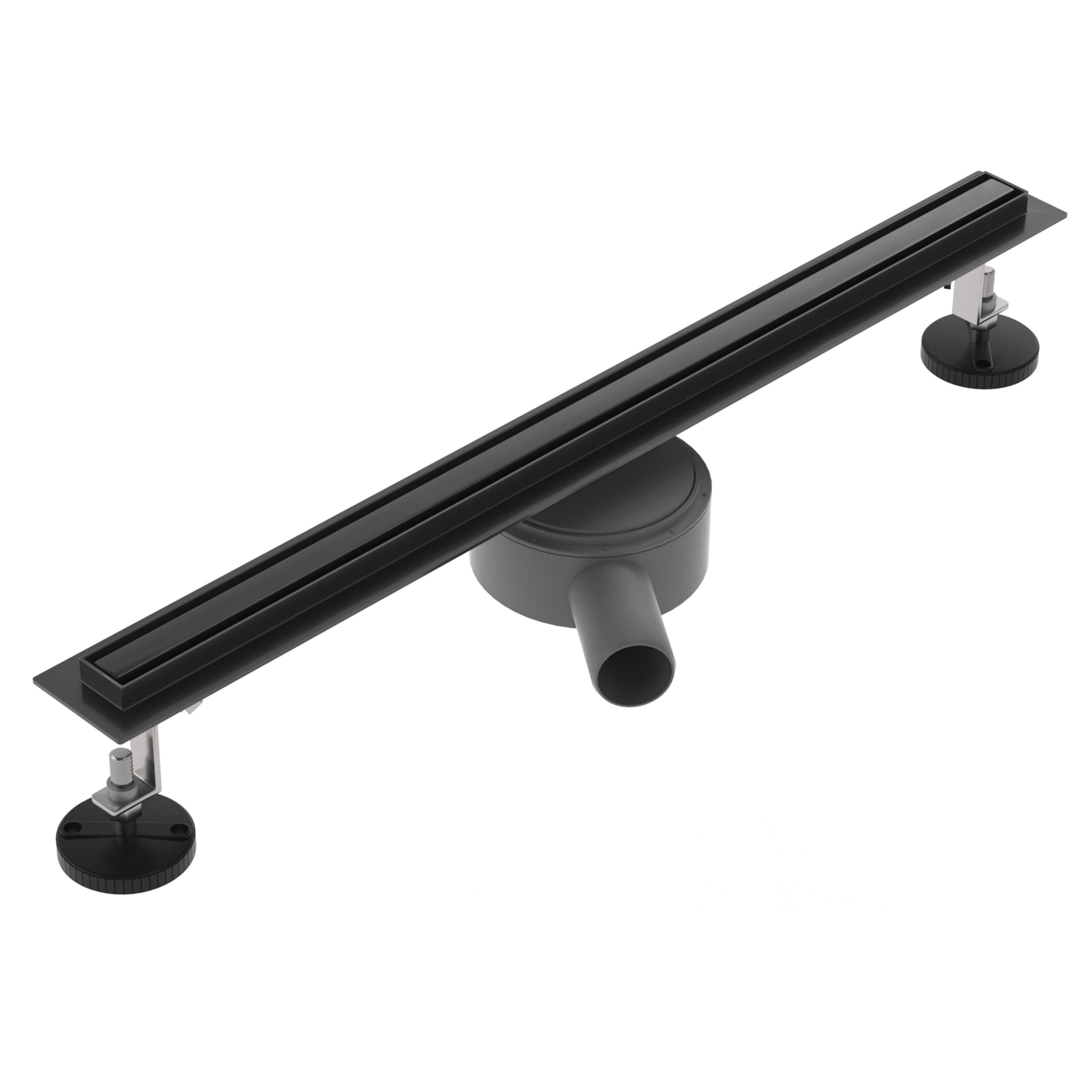Odpływ liniowy obrotowy SEVANTE 90 cm czarny SLIM 1szt.