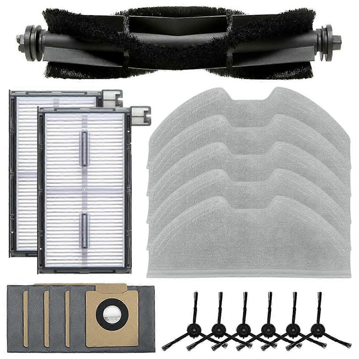 Cepillo lateral principal y filtro hepa para aspiradora robot eufy x8 pro serie x8 pro ses