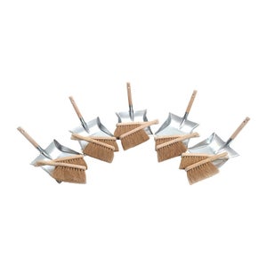 Pelle à Poussière Debout Hemobllo - Manche Long Détachable En Bois/plastique - Pour Intérieur Et Extérieur - Rouge - 68 Cm