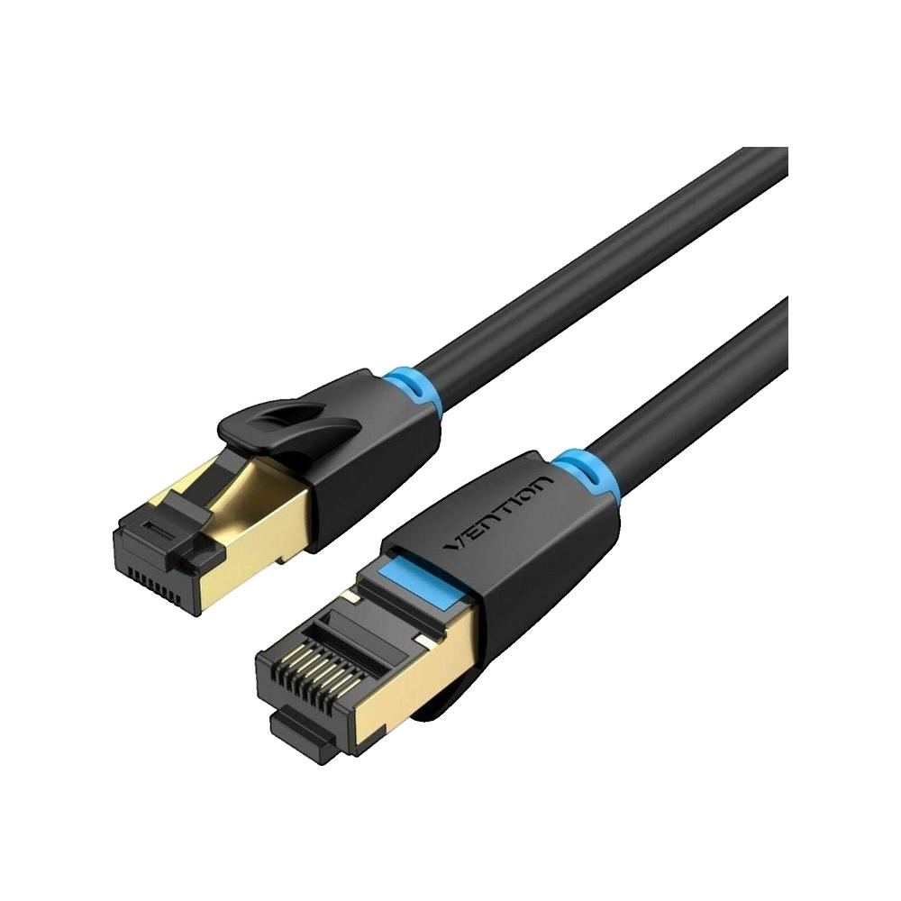 Kabel Ethernet Vention Kategoria 8 8m SFTP czarny