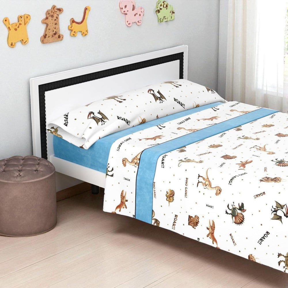 KinderMat Sábanas – Funda Lavable Para Siesta – Space Time – Regular, 47 X 22 Pulgadas, Ideal Para Guarderías Y Hogares Familiares