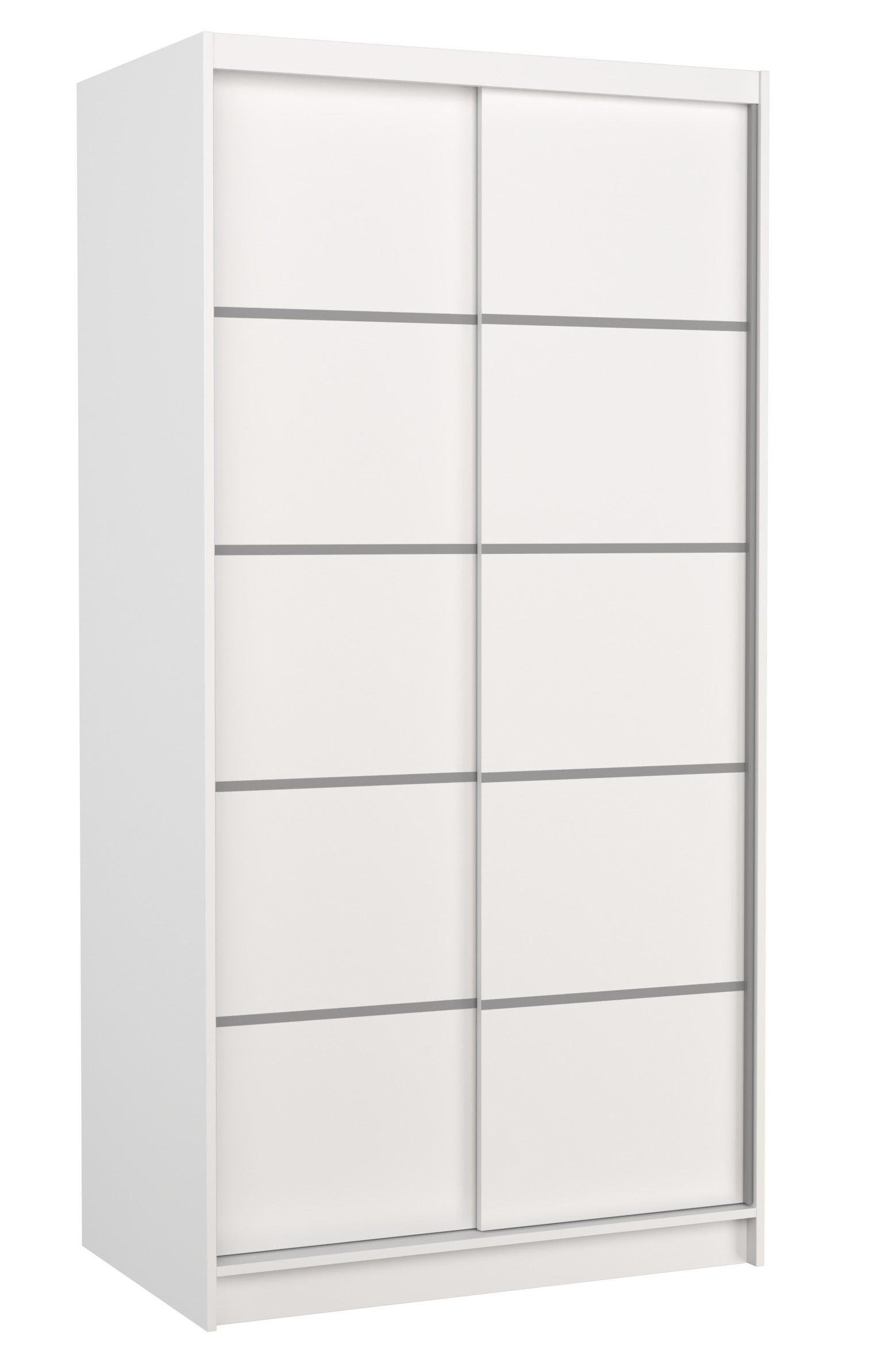 Armoire penderie Home, blanc H.108 x l.120 x P.45 cm | Leroy Merlin