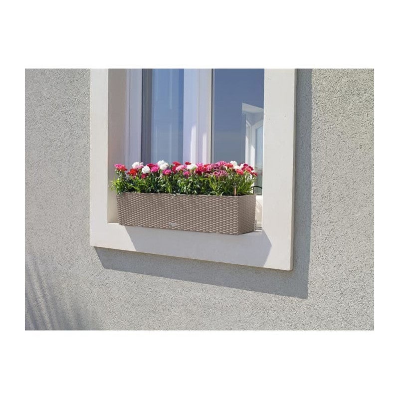Jardiniere - Balconera cottage 80 - Kit complet - Brun sable - 12 L - LECHUZA - 2