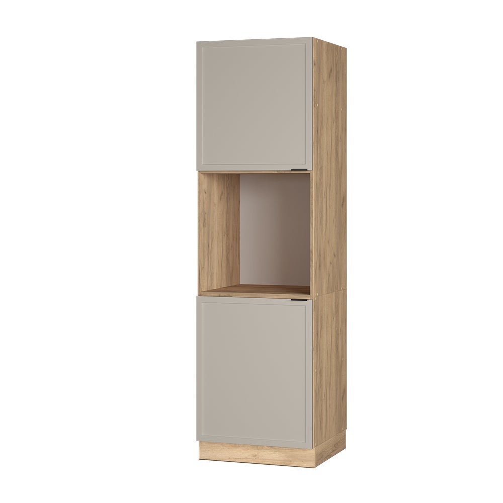 Vicco Szafka kuchenna Fame-Line, GreyBeige, 60 cm otwarty