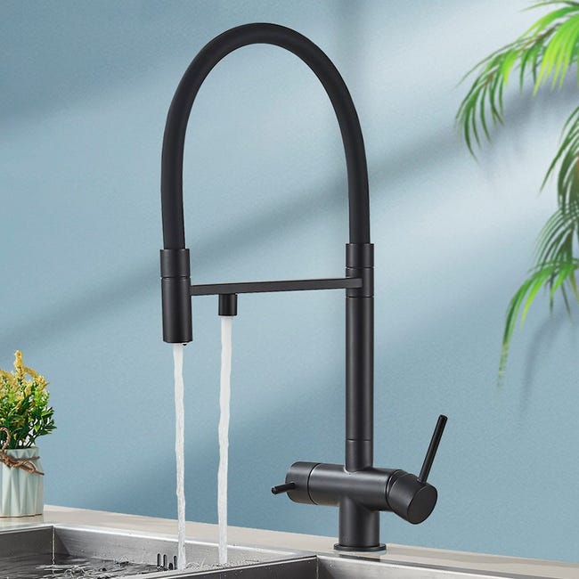 Grifo Osmosis Inversa vías, extraible, elegante, giratorio de