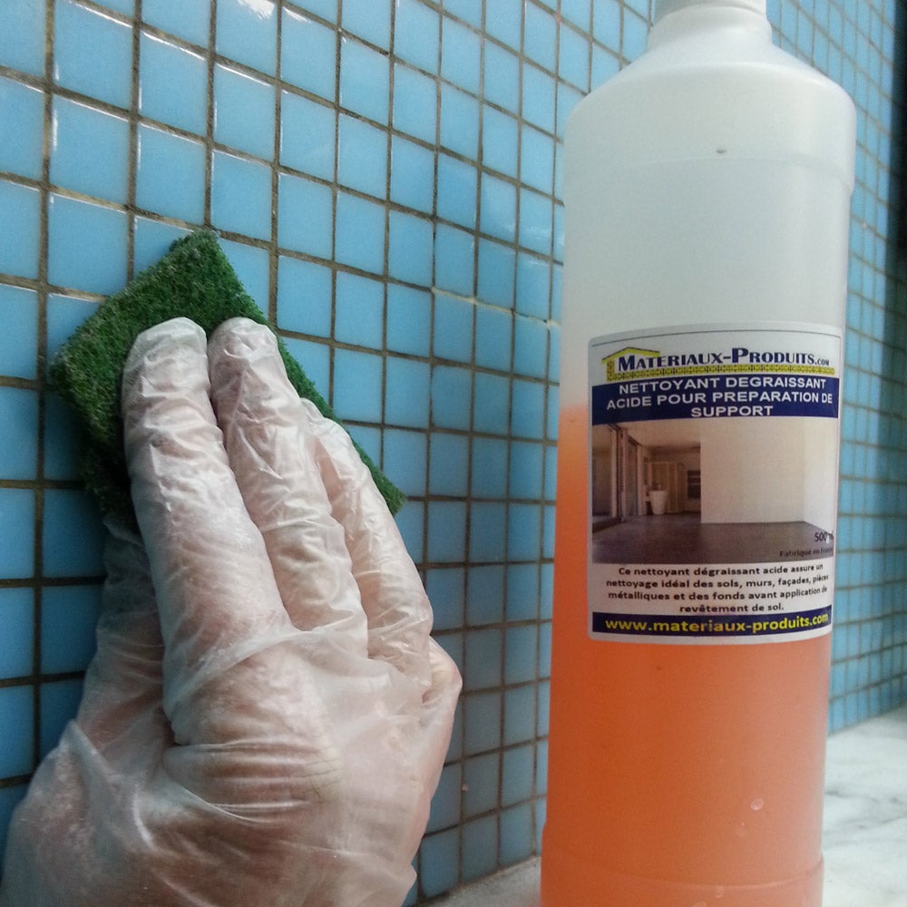 Peinture pour carrelage laque époxy Kit de 10 Kg Jaune Sable RAL 1001 - 4