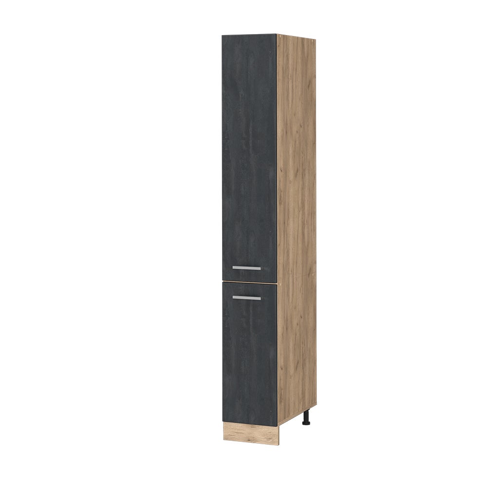 Vicco Szafka aptekarska R-Line, Czarny beton, 30 cm