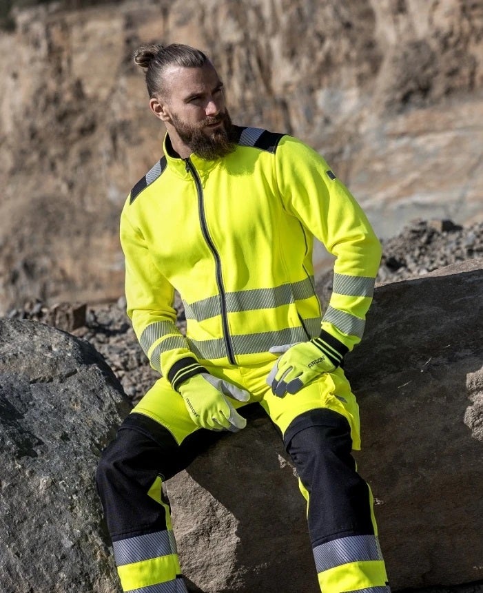 Gilet Réfléchissant Ferko - Jaune - Taille XL - Sécurité Visibilité