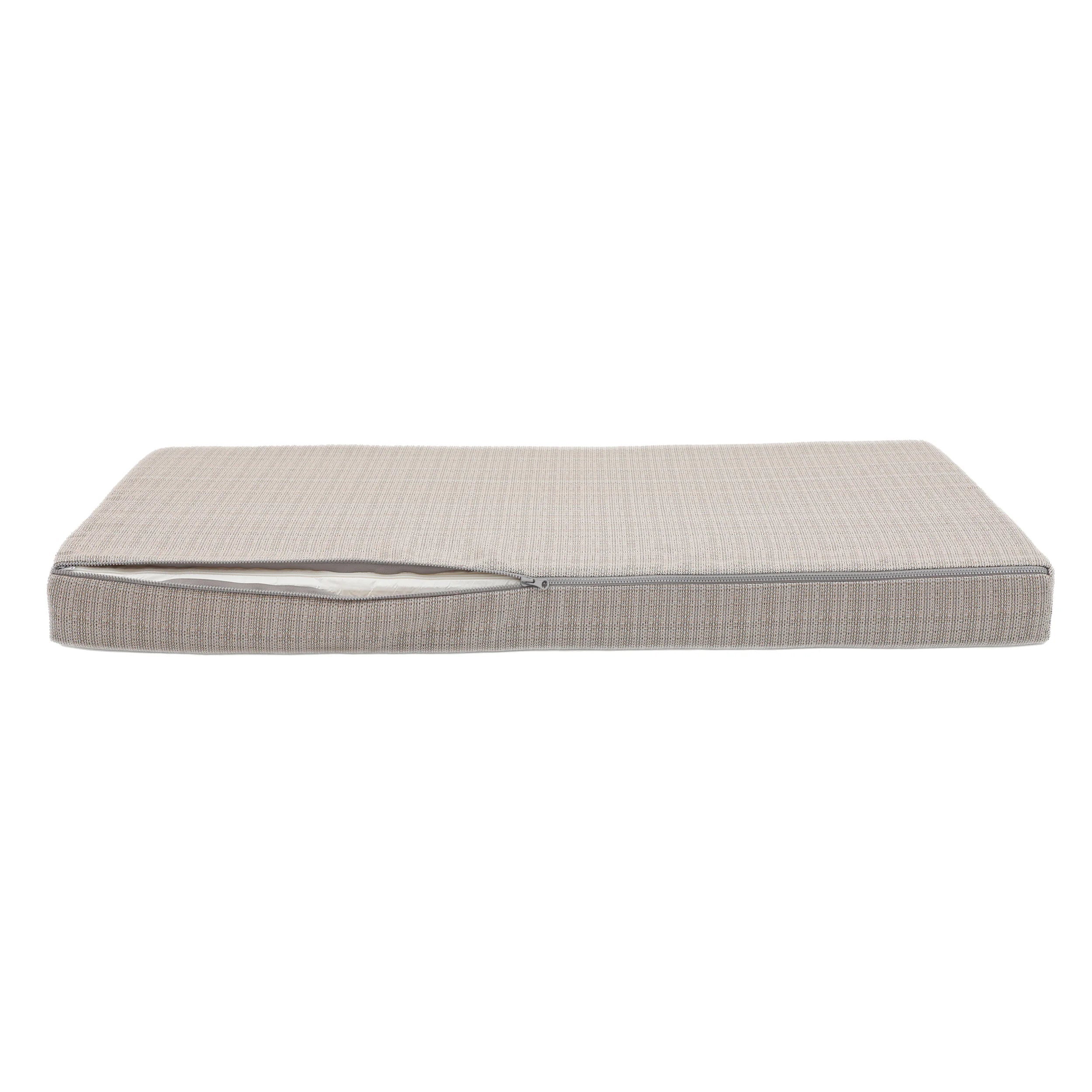 Coussins pour salon de jardin déhoussable 120x60cm - Beige Chiné - 8