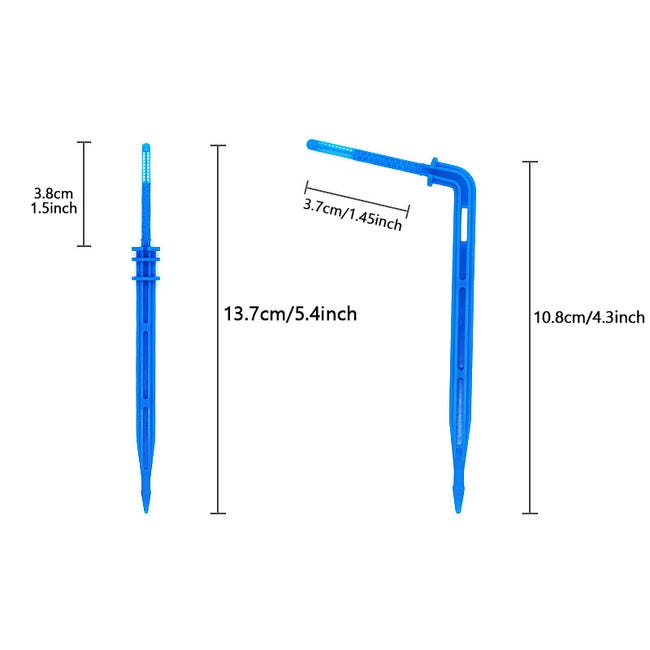 Set di 200 Picchetti Picchetto Ferma tubo per Irrigazione Gancio Ganci Tubi 16mm | Leroy Merlin Set di 200 Picchetti Picchetto Ferma tubo per Irrigazione Gancio Ganci Tubi 16mm | Leroy Merlin