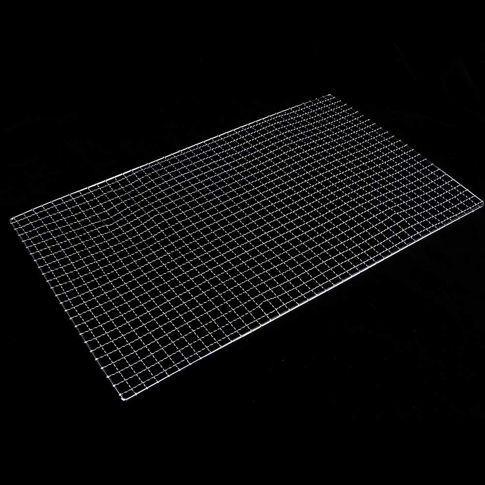Rejilla Barbacoa Acero Inoxidable - 48x30 Cm Para Alimentos Pequeños