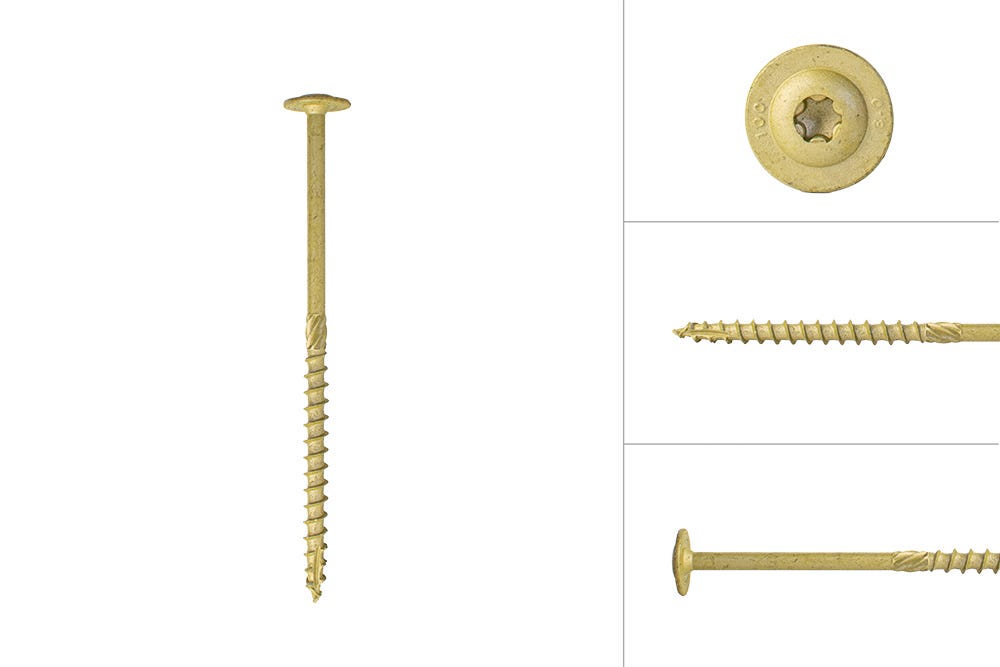 SPAX Scatola Da 30 Unità Vite Per Legno A Testa Piatta Yellox 3.0x12mm - Foto 5