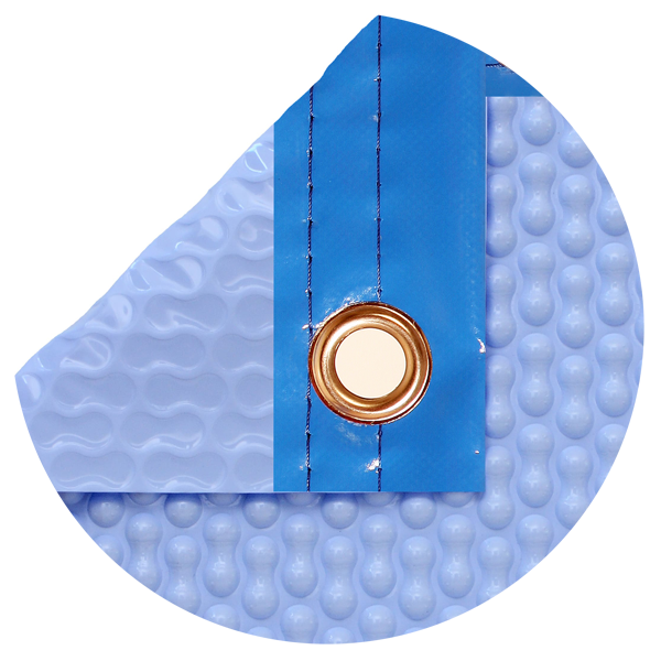 Bâche thermique 500 microns Geobubble CoolGuard de 9 x 2,5m avec renfort dans les largeurs - 4