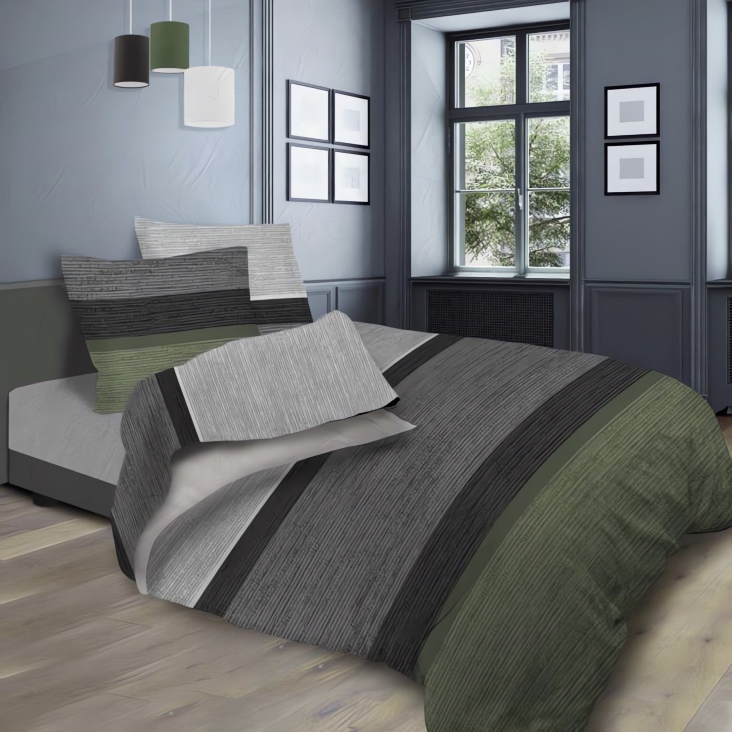 Soleil D'Ocre Drap Plat Polycoton Percale 260x300cm Lin - Qualité Hôtellerie