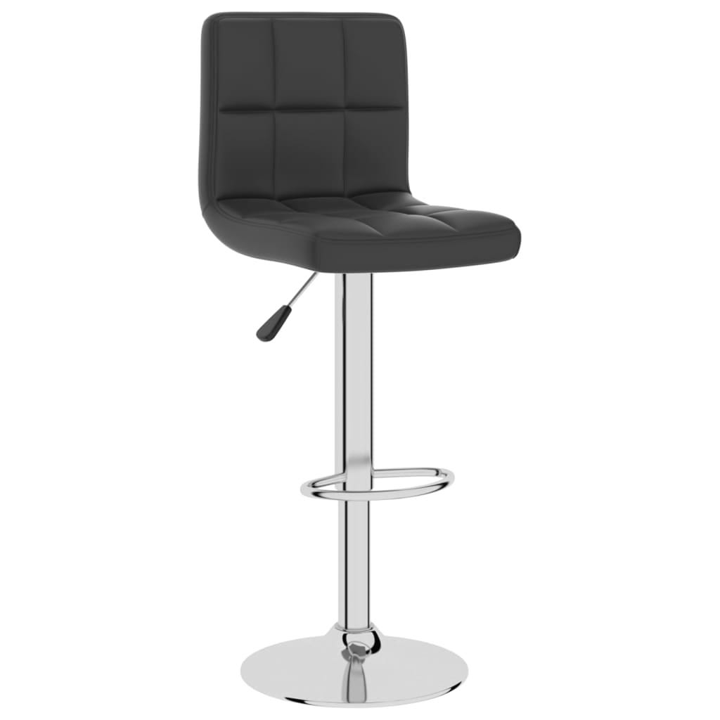 Kosmi - Sgabello da bar in metallo nero opaco e seduta in legno scuro, sgabello a vite per altezza regolabile, altezza regolabile da 65 a 85 cm Kosmi - Sgabello da bar in metallo nero opaco e seduta in legno scuro, sgabello a vite per altezza regolabile, altezza regolabile da 65 a 85 cm