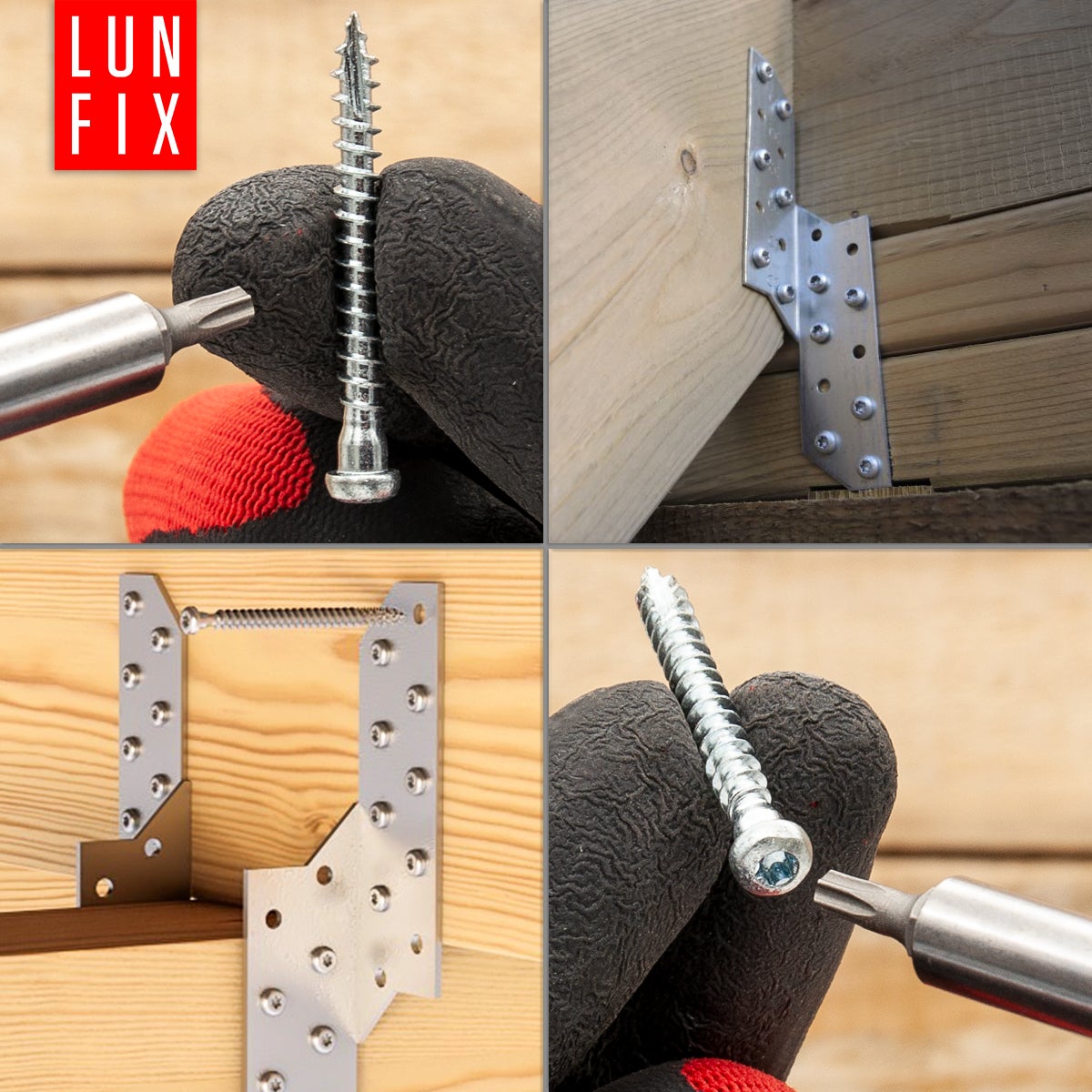 Wkręty do łączników ciesielskich anchor 5x30mm 250szt. - 7