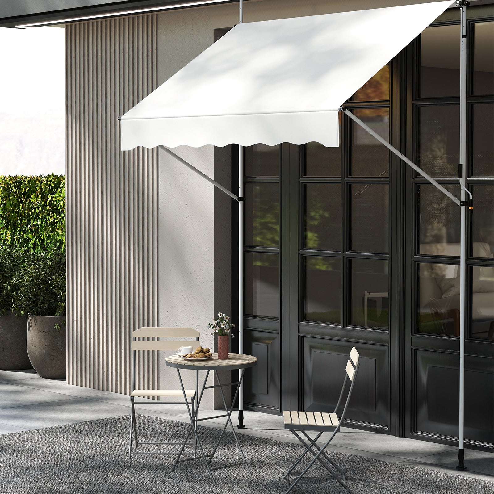 Tenda Da Sole A Morsetto Con Manovella - Regolabile In Altezza E Inclinazione - Foto 9