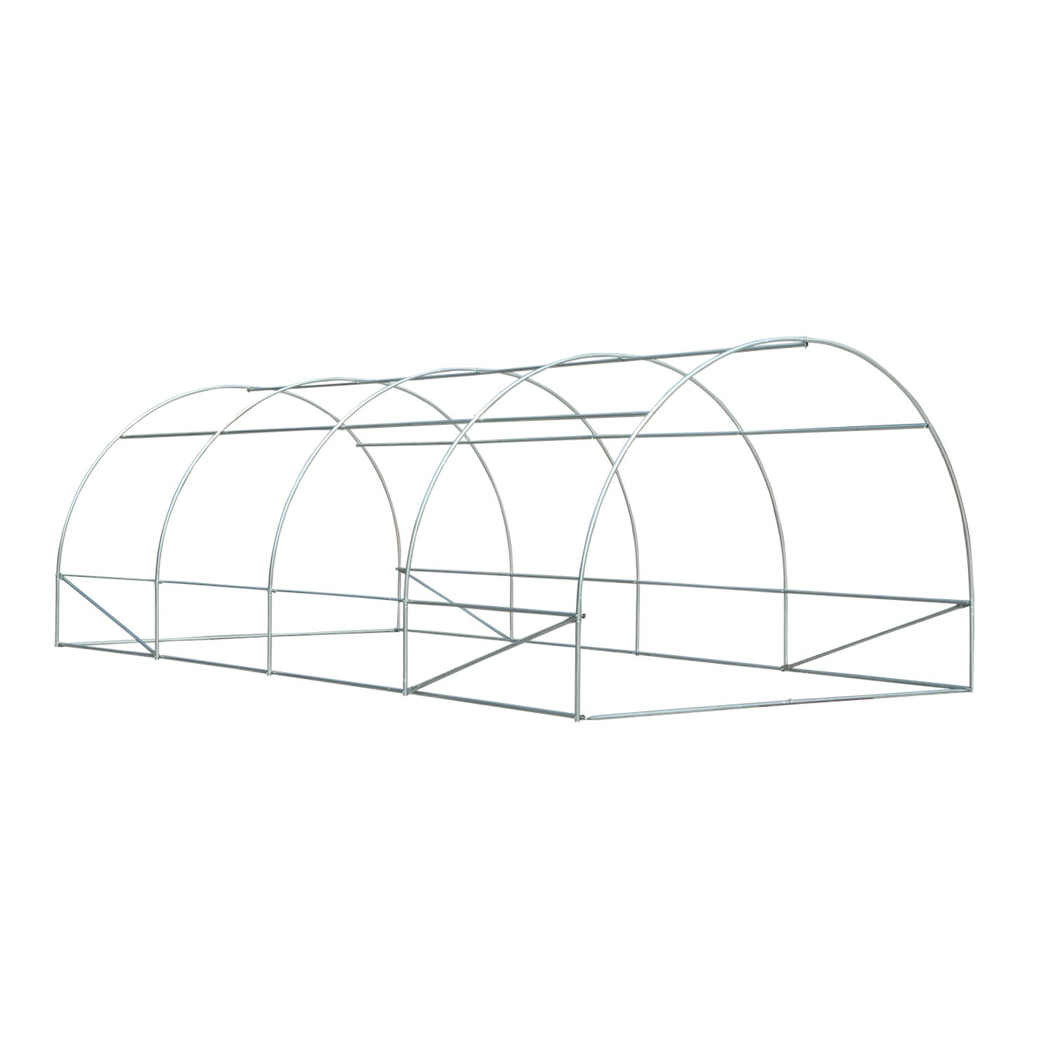 Serre de Jardin Tunnel PE Outsunny - 5