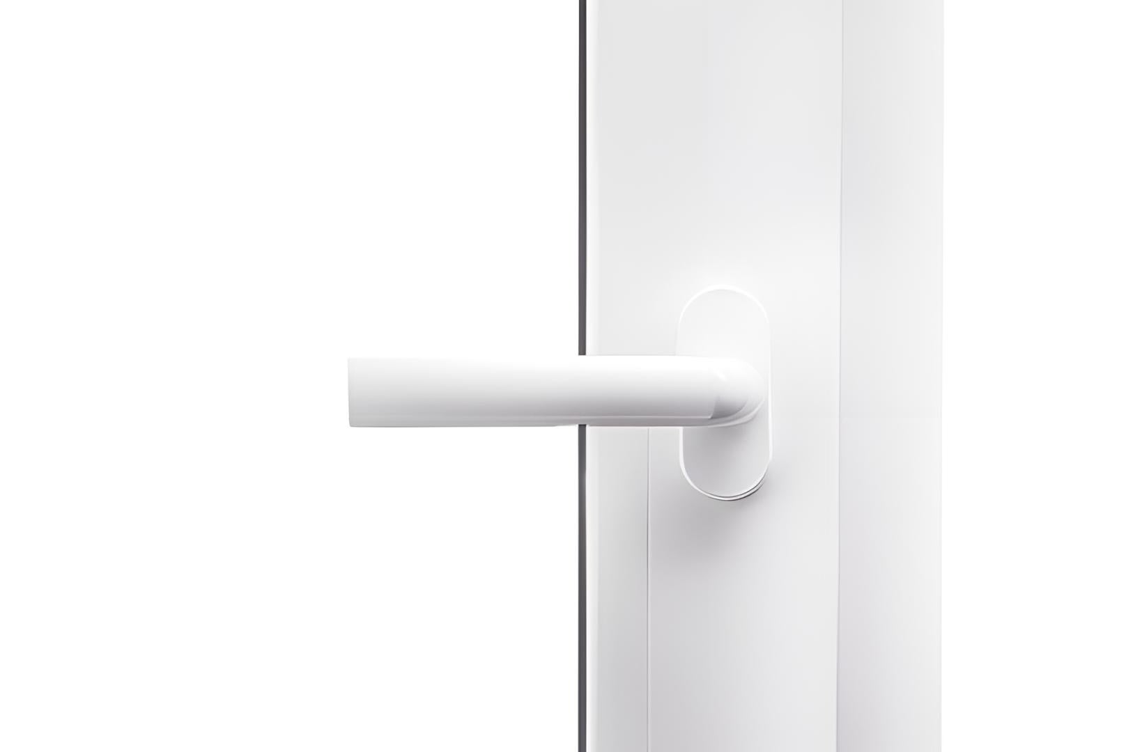 BauPLAZA – Janela de Casa de Banho em PVC 80 cm (largura) x 100 cm (altura) Esquerda Vidro Fosco Duplo, Abertura Oscilobatente, Cor Branca - 9