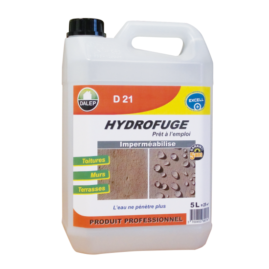 Hydrofuge et Oleofuge DALEP D21 Prêt à l'emploi Bidon de 20 Litres – 221020