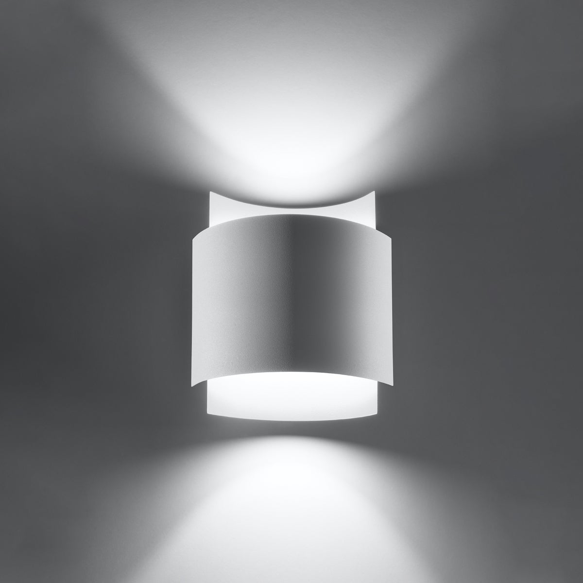 Kinkiet INFLUX biały LED 3000K - 22x11x23cm Sollux