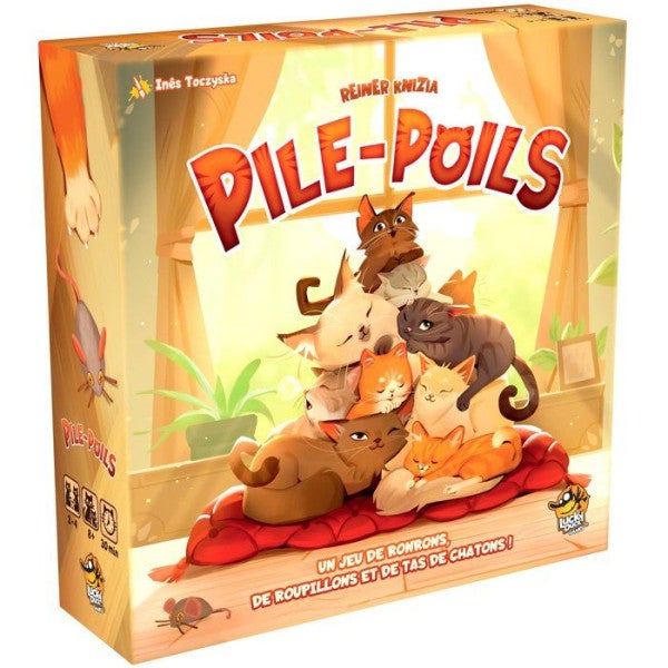 Pile-Poil - Jeu de société - LUCKY DUCK GAMES - 2 a 4 joueurs - Des 8 ...