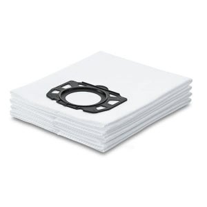 A&H Haushaltswaren 20 sacchetti per aspirapolvere adatti per Kärcher VC2 | VC2 Premium, con filtro da ritagliare, tessuto sintetico, sacchetto per aspirapolvere, sacchetto per aspirapolvere Vacuum
