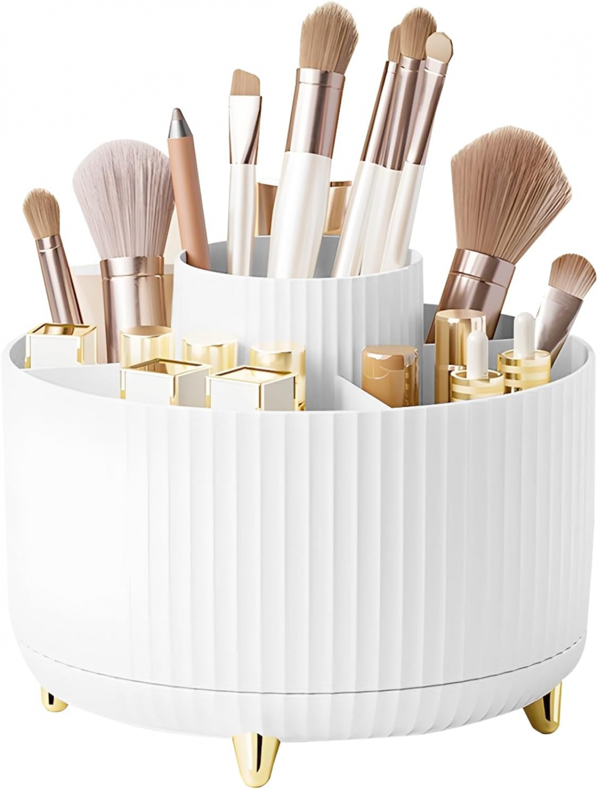 Organizator de pensule de machiaj, Organizator rotativ de machiaj, Organizare baie, Produse de înfrumusețare, Cosmetice, Parfumuri