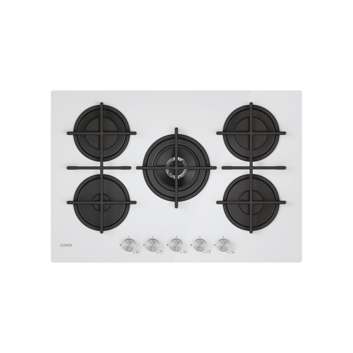 Candy Moderna Cvg74wtw Empotrable 74,5 Cm Gas 5 Quemador(Es) Blanco , Leroy Merlin