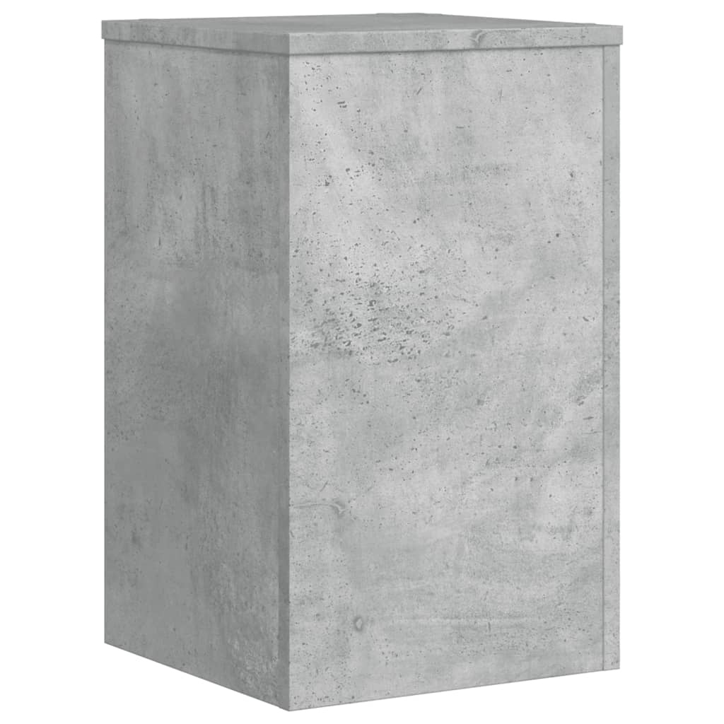 Supports pour plantes, 2 pièces, gris béton, 30 x 30 x 50 cm - 5