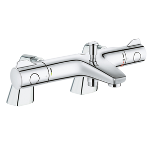 Robinet bain thermostatique GROHE Grohtherm 800 avec colonnettes