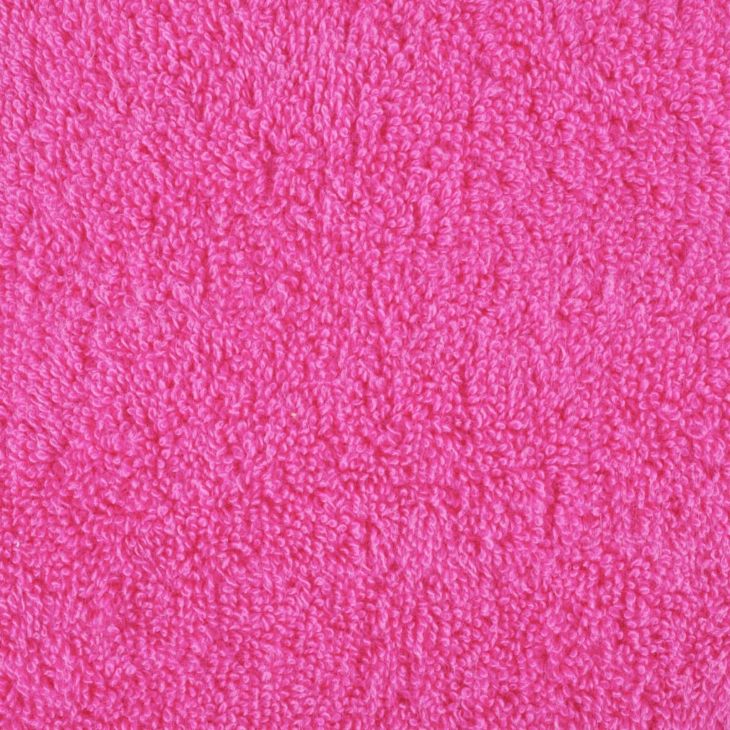 Set ASciugamani SOLUND 8 pz Rosa 600 gsm vidaXL - 7