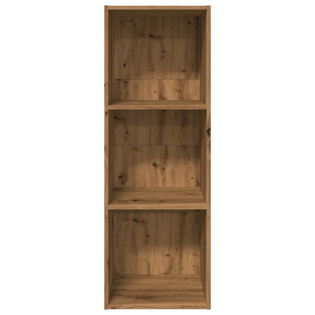 Bibliothèque pour Séjour en Bois Marron H. 30 x l. 40 x P. 30 cm - 4