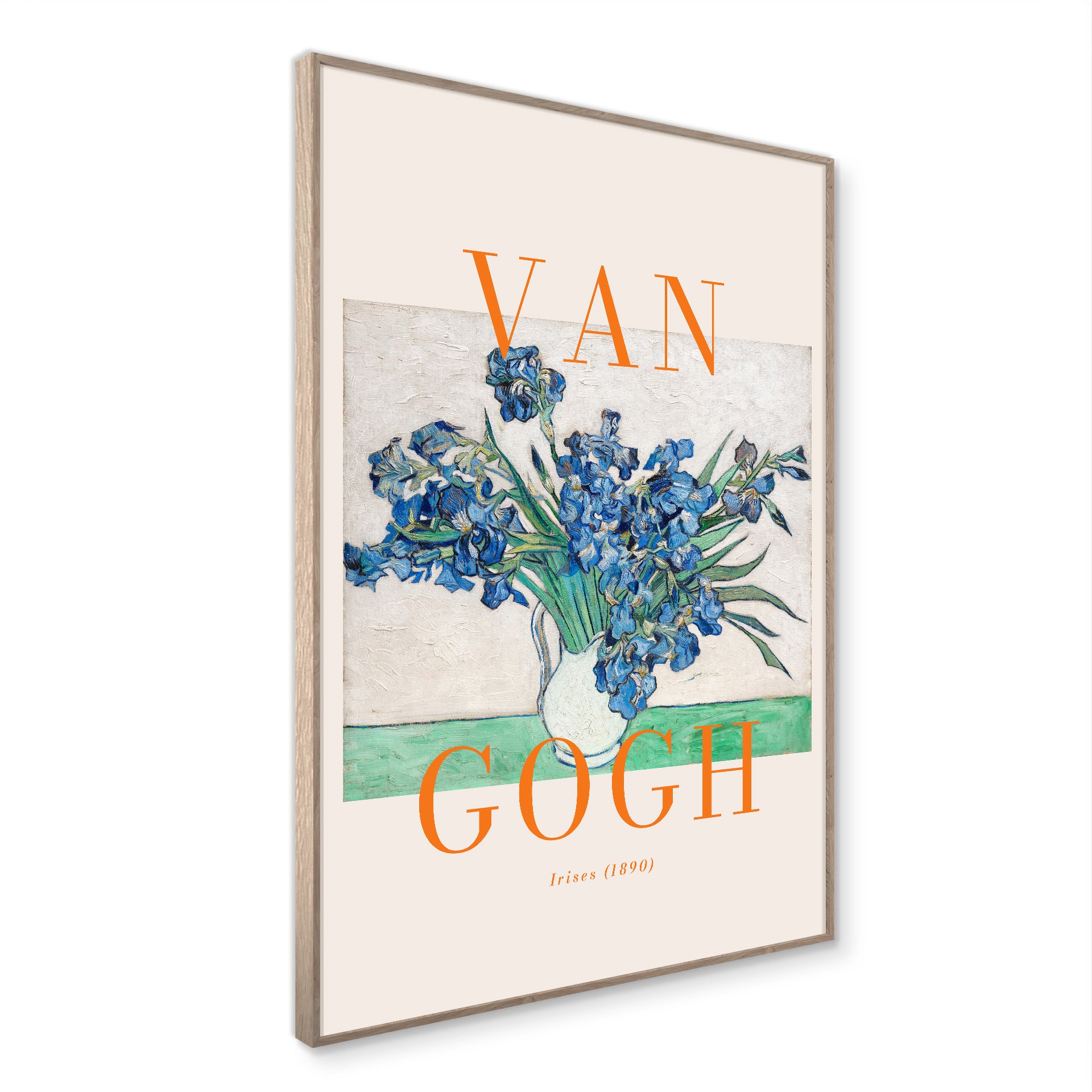 STYLER Tablou decorativ ArtBox Iriși 50 x 70 cm, decor modern pentru living, dormitor, hol și birou pentru interior