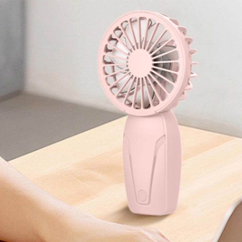 Miniaturowy wentylator kieszonkowy, czas pracy baterii 8-10 godzin, ładowanie przez USB, pojedyncza prędkość, idealny w podróży