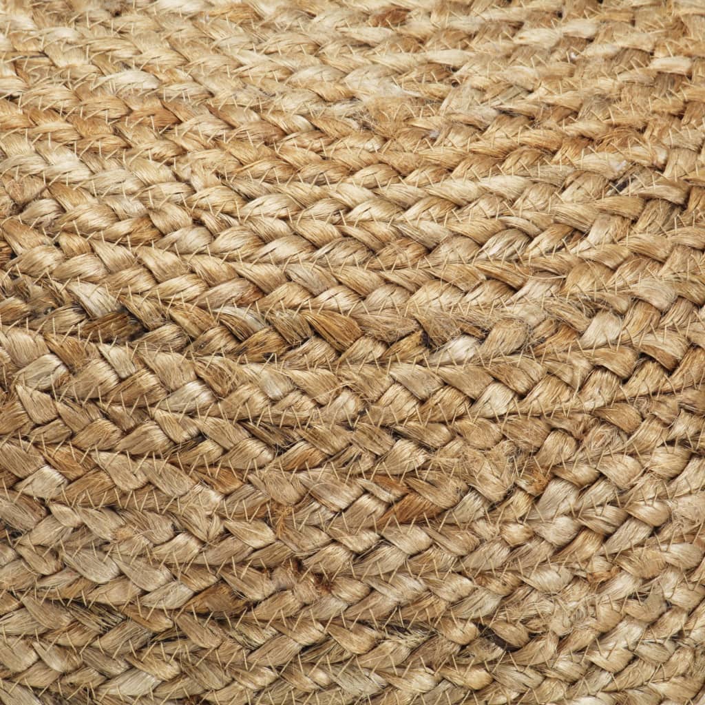 Maison Exclusive - Pouf fait à la main 45 x 30 cm Jute - 3