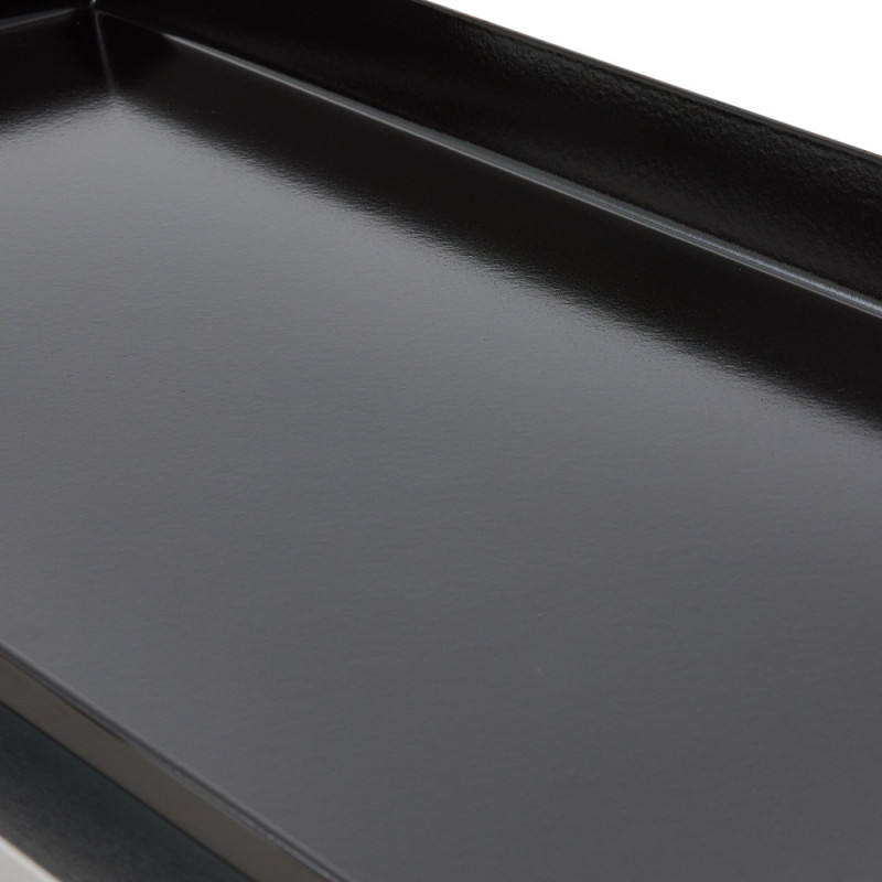 COOKING BOX CALI Piastra a Gas - 4 Bruciatori - 9,6 kW - 82x45x22 cm - Superficie di Cottura in Acciaio: 77x35 cm - 5