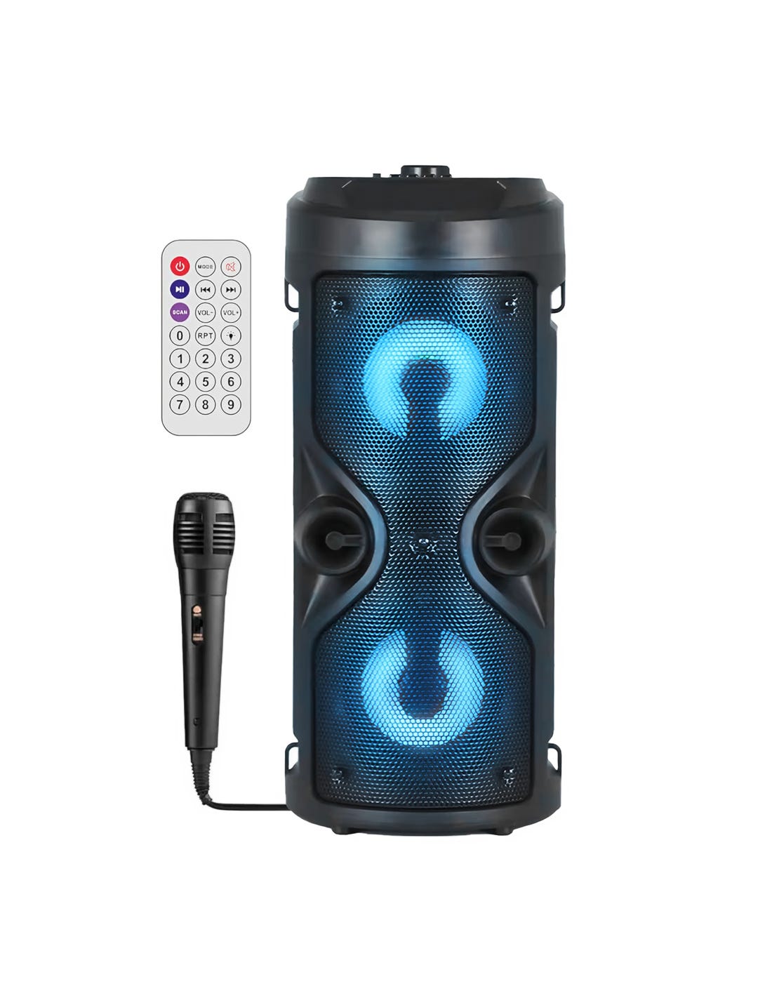 MAKA Speaker Wireless Bluetooth 130W Portatile con Microfono Impianto Audio Cassa Attiva con Effetti di Luce Rgb MP3 USB/SD Batteria Ricaricabile Suono Pulito Equalizzatore (12 130 watt MAKA Speaker Wireless Bluetooth 130W Portatile con Microfono Impianto Audio Cassa Attiva con Effetti di Luce Rgb MP3 USB/SD Batteria Ricaricabile Suono Pulito Equalizzatore (12 130 watt
