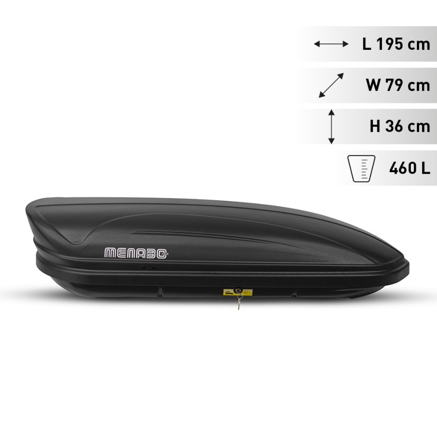 Borsa Da Tetto Auto COSTWAY 595L - Impermeabile, Universale Per Auto Con/senza Barre - Include 14 Cinghie - Foto 11