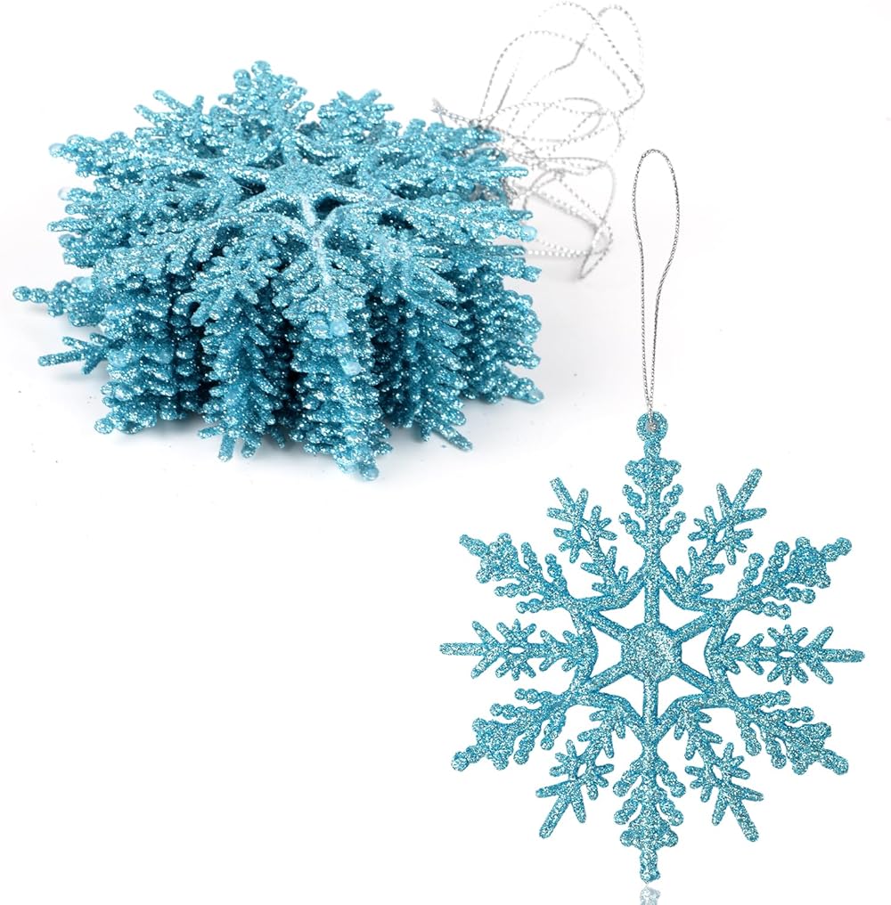 200PCS Blocs de construction en plastique 3D Jouet éducatif DIY flocon de neige