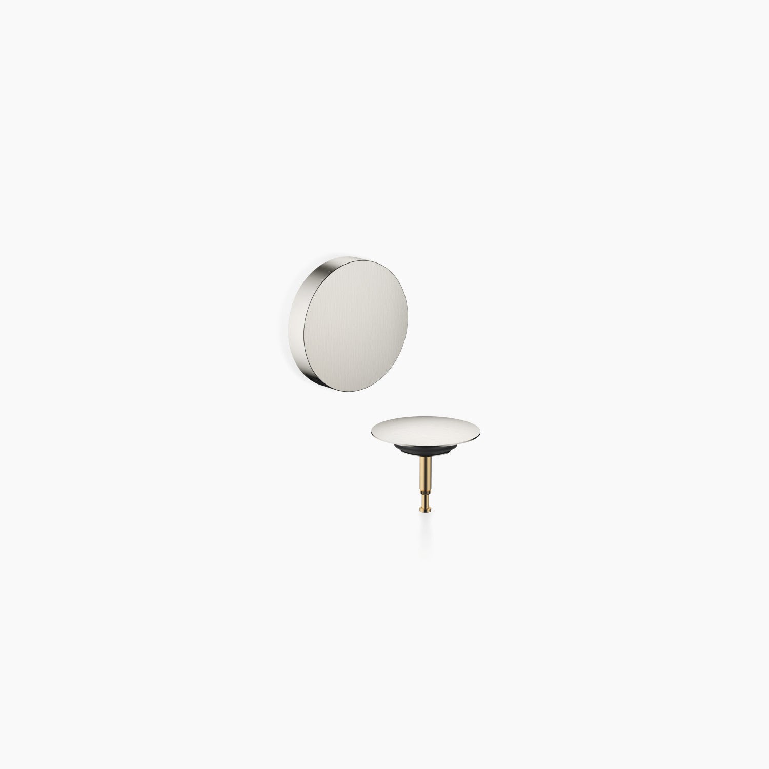 Bonnette De Vidange Pour Baignoire Kingston Brass, Laiton Brossé, à Effleurement