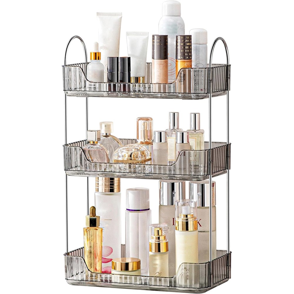 Organizer Trucchi Cosmetici Make Up Vassoio Organizzatore - Organizer per Cucina e Trucchi per Mobile - Elegante e Pratico per un Ambiente Ordinato e Funzionale