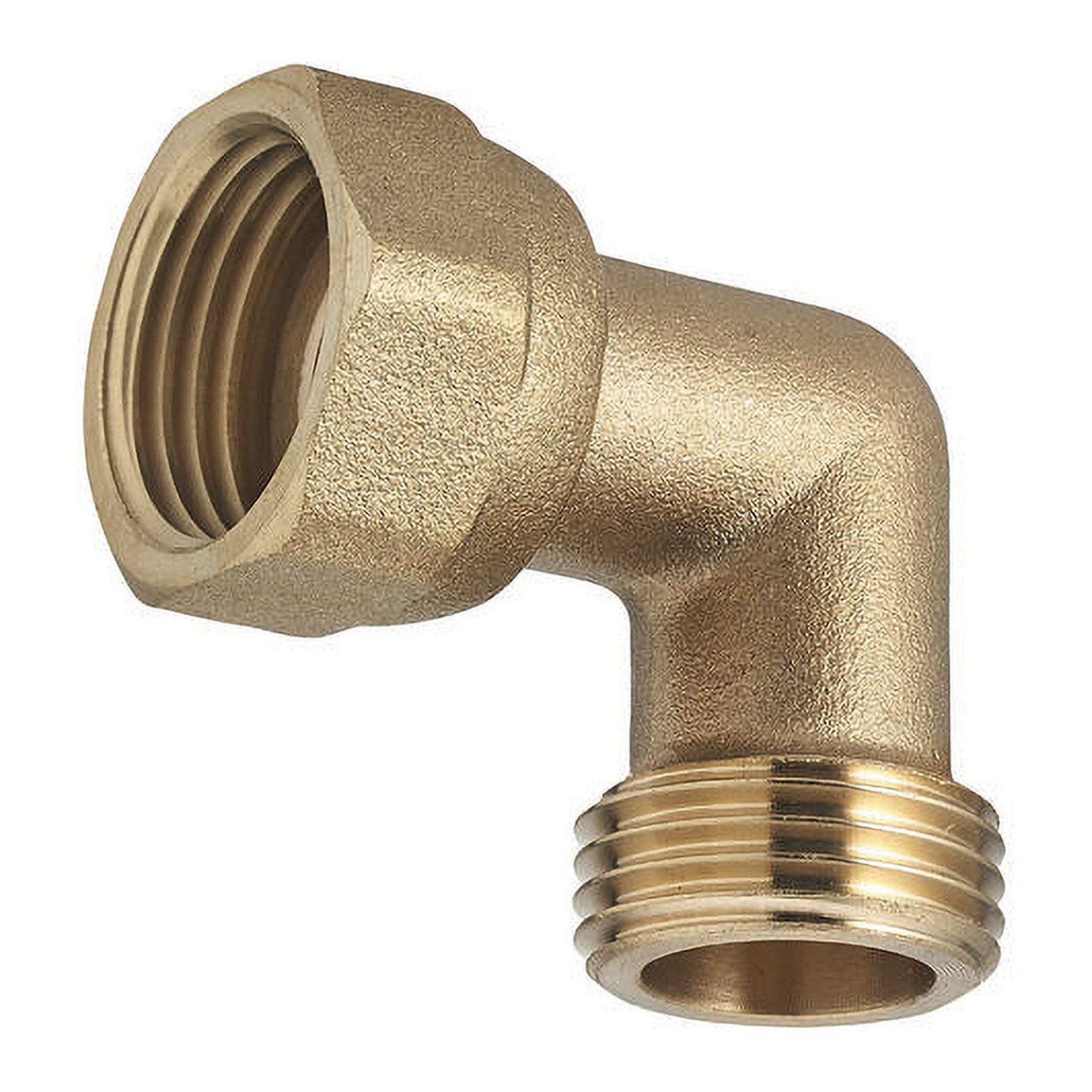 Gomito A 90° In Ottone - Maschio/Maschio 20/27 Per Impianti Idraulici - Foto 2