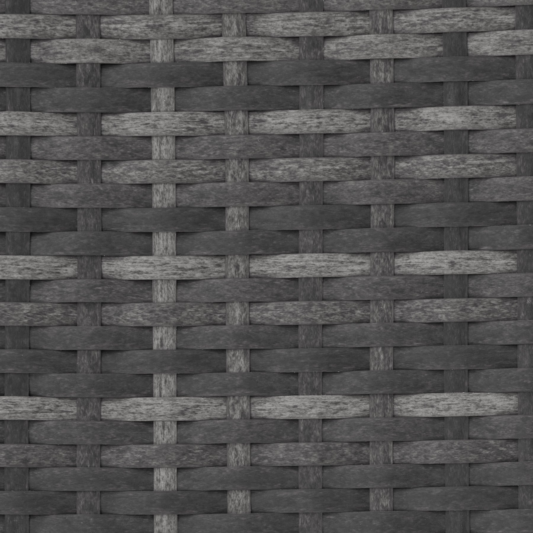 Divano da giardino Lounge in polietilene e acciaio 2 posti con poggiapiedi pieghevole TECTAKE - 9