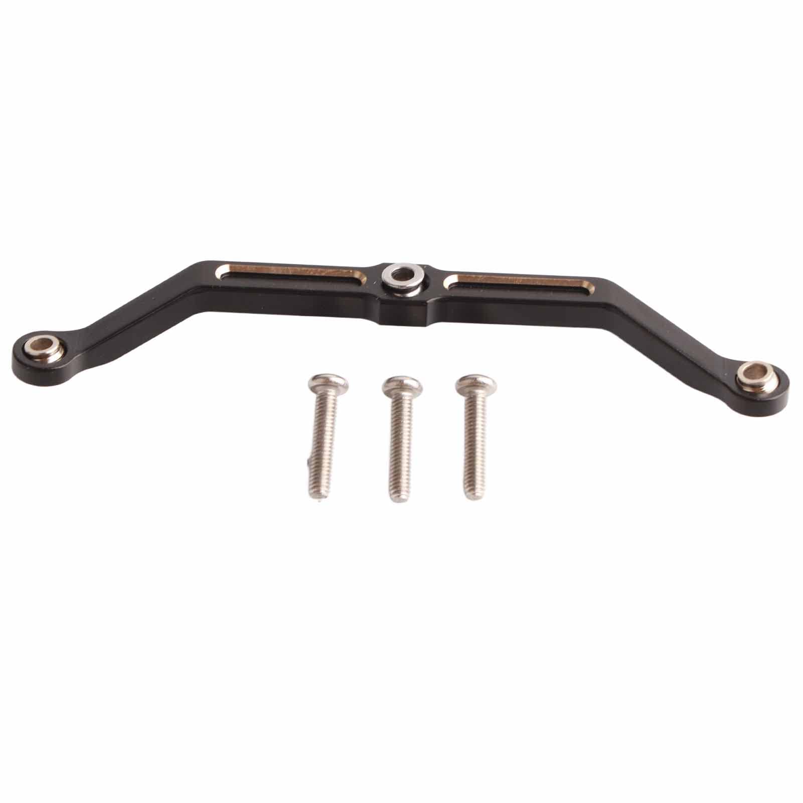 INJORA Axe planétaire de 4 mm avec leviers de direction en laiton pour mise à niveau TRX4M 1/18