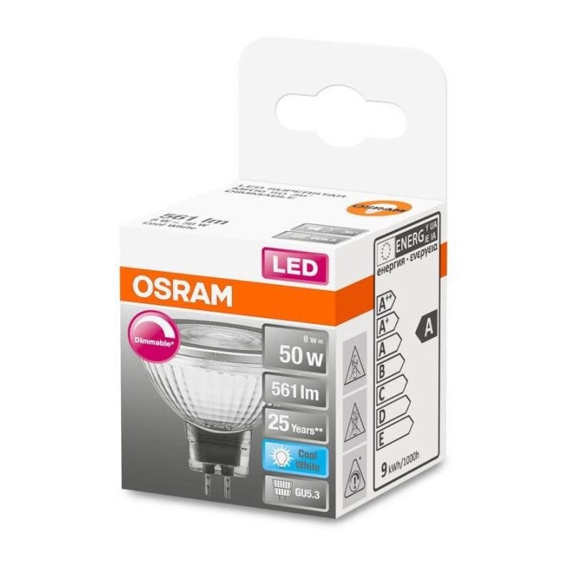 Spot mr16 led 36 verre variable 8w gu5.3 561lm frd bte 1 OSRAM - 6